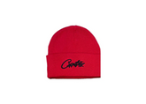 Corteiz Allstarz Folded Beanie - Red